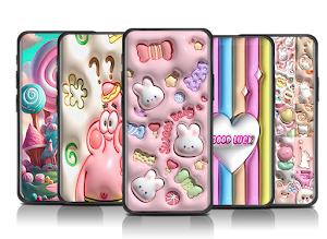 Kawaii 3D wallpaper Screenshot 0