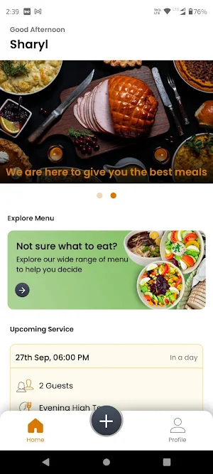 Bookmychef online Screenshot 1