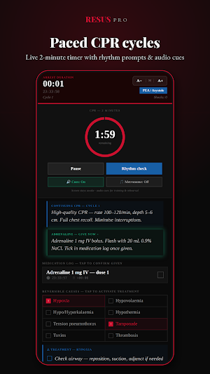 Resus Pro Screenshot 1