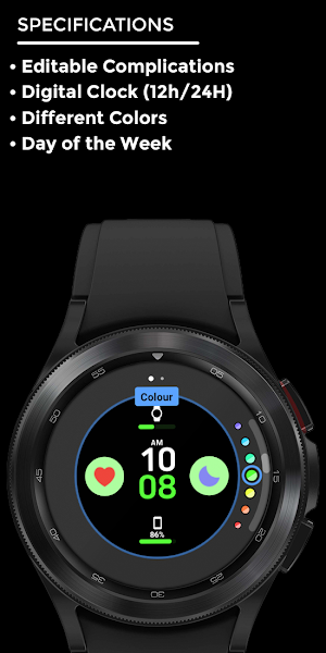 Night 36 - watch face Screenshot 3