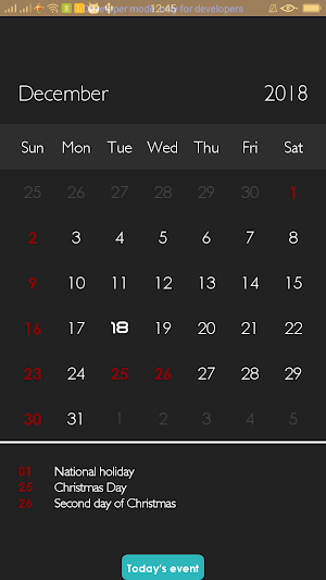 Romania Calendar 2020 Screenshot 0