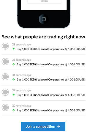 WizdomCRM Virtual Stock Market Screenshot 3
