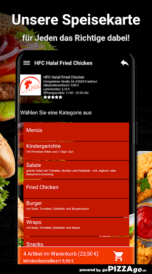 HFC Halal Fried Chicken Screenshot 3