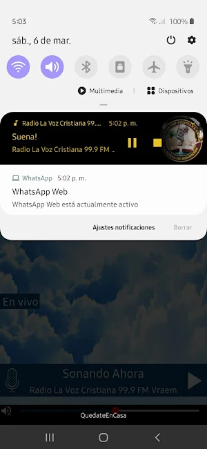 Radio La Voz Cristiana 99.9 FM Vraem Screenshot 2