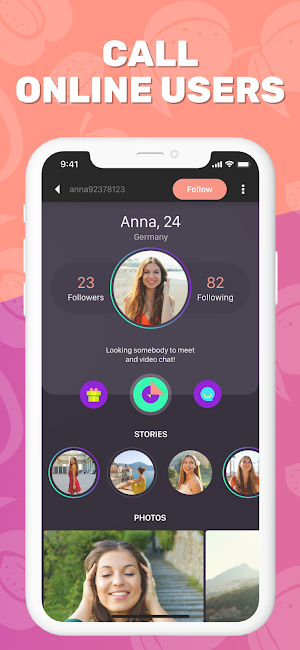 Peachat - Live Video Chat & Meet New People screenshot 5