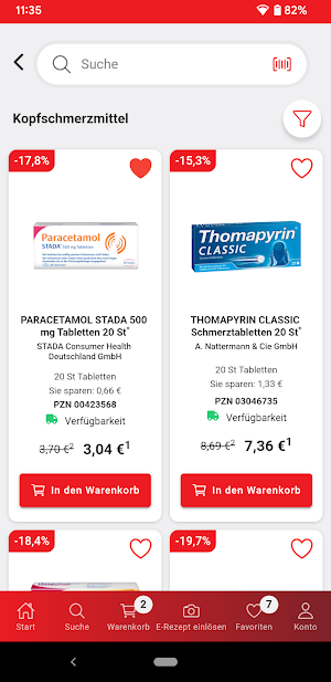 EAG-shop Screenshot 2