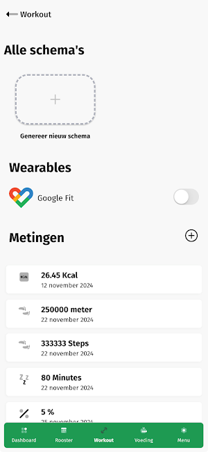 Results Gym Lemmer Screenshot 3
