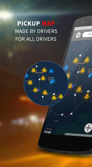 Pickup Map for All Drivers (Ri Screenshot 0