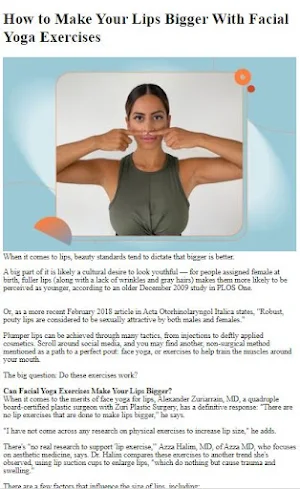 Pouty Lips Tips & Exercises Screenshot 2