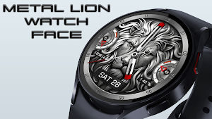 Metal Lion Watch Face Screenshot 1