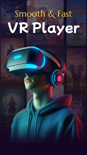 360 Video 3D VR Media Player Screenshot 0