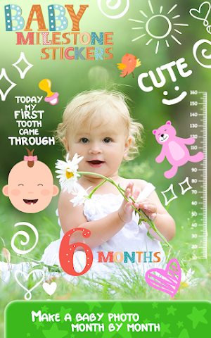 Baby Milestone Stickers Screenshot 1