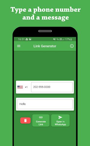 Link Generator for Whats Screenshot 0