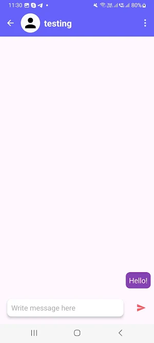 Gasape Chat Screenshot 1