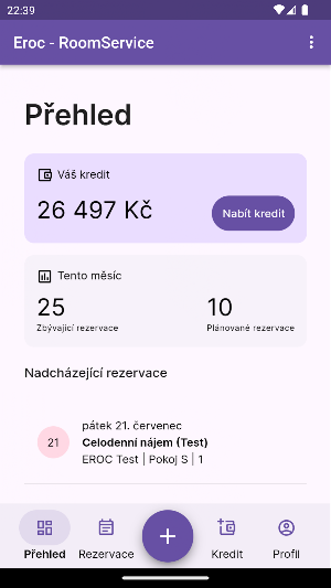Eroc Room Service Screenshot 1