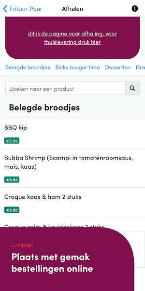 Frituur Puur Screenshot 1
