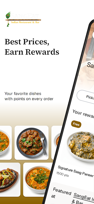 SangEat Indian Restaurant Bar Screenshot 0