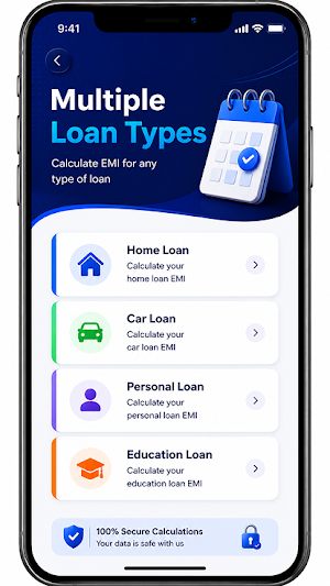 Loan Interest & EMI Calculator Screenshot 0