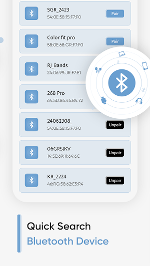 Bluetooth Pair: Finder Scanner Screenshot 2