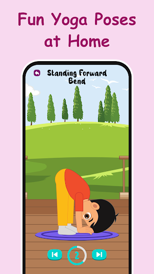 Yoga for kids workout Screenshot 3