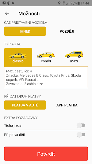 Vip taxi BB Screenshot 1
