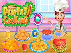Deep Fry Cooking: Homemade Fried Chicken Chef Screenshot 0