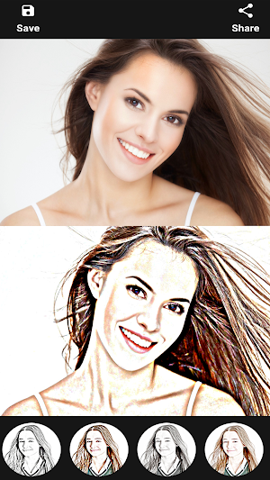 Sketch Photo Maker - Pencil Sketch Screenshot 2