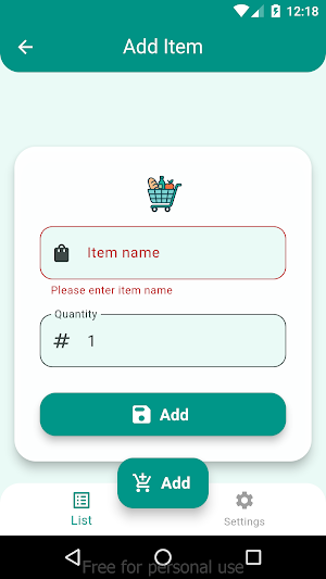 Shopping List screenshot 4
