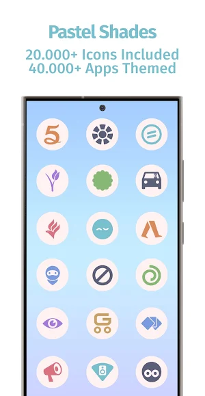 Pastel Light Icon Pack Screenshot 1