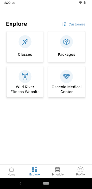Wild River Fitness Screenshot 1
