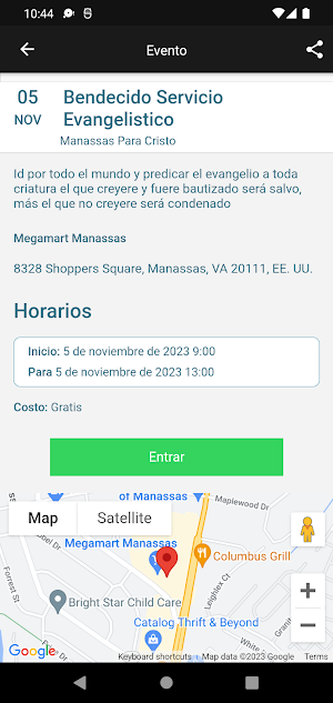 Iglesia Manantial de Vida Screenshot 2