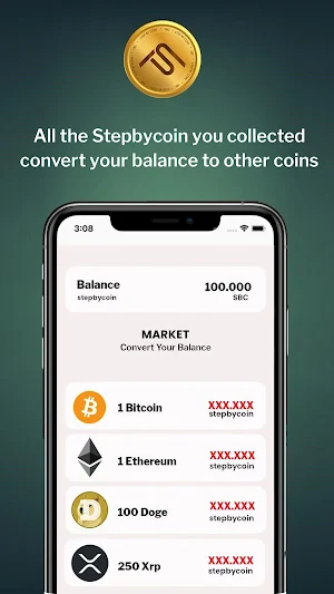 Stepbycoin Screenshot 3
