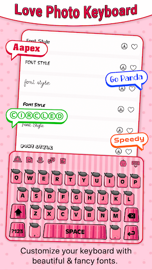 Love Photo Keyboard Theme 2025 Screenshot 3