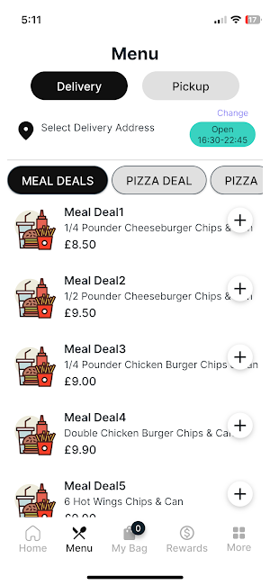 Marios Pizza Kebab House Screenshot 1