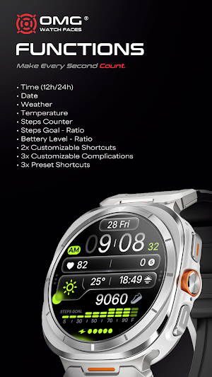 OMG 426 - Digital Watch Face Screenshot 1