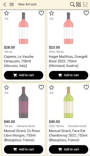 Black Cat Wines Screenshot 0