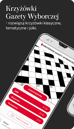 Krzyżówki Gazety Wyborczej Screenshot 0