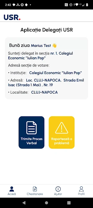 Delegați USR Screenshot 0