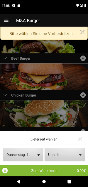 M&A Burger Screenshot 2