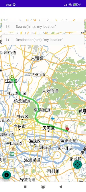 Guangzhou China Map Screenshot 0