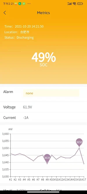 Battery Pack Assistant Screenshot 1