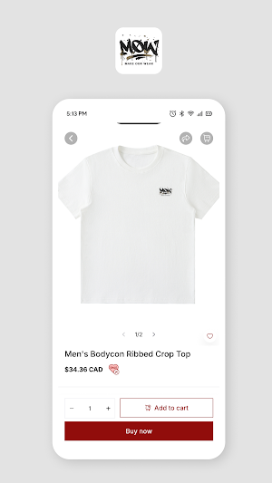 MØW Boutique Shopping Screenshot 2