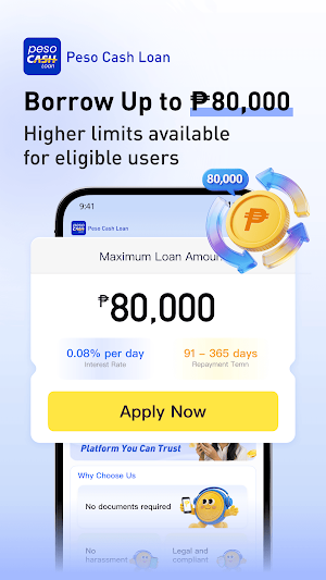 Peso Cash Loan - Lending App Screenshot 0