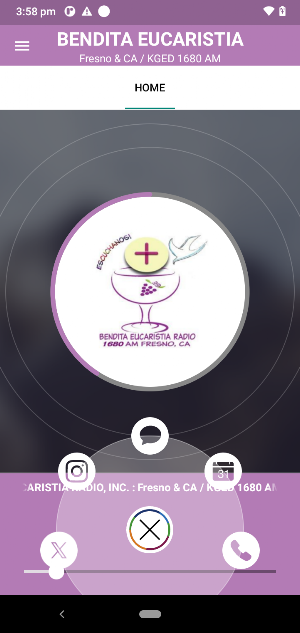 Bendita Eucaristía Radio Screenshot 1