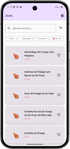 Receitas para Airfryer Screenshot 0