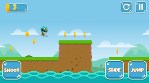 Boy Soldier Shooter and Jetpac Screenshot 1