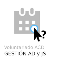 Voluntariado ACD. Gestión AD