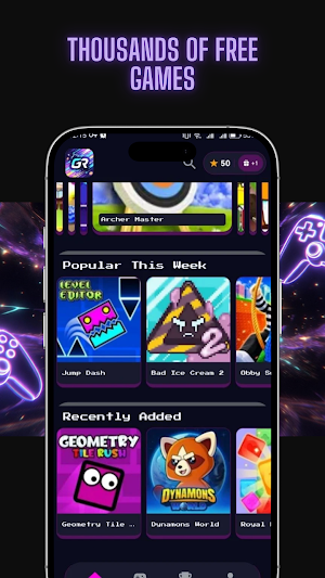 GameRush: Games Screenshot 1