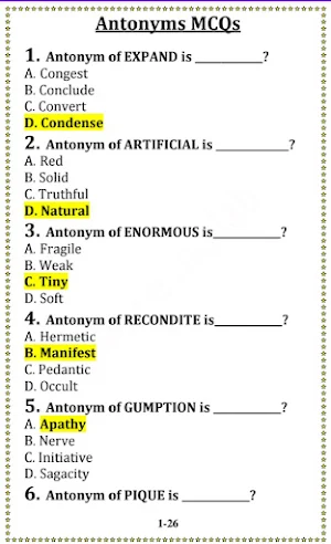English Grammar MCQs offline Screenshot 1