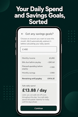 Daily Spend: Safe Budgeting Screenshot 3